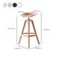 Low Back Plastic Swivel Bar Stool Industrial Armless Stool for Living Room Clearhalo 'Bar Furniture' 'Bar Stools' 'bar_stools' 'furn' 'furn_bar_stools' 'Furniture' 'Kitchen & Dining Furniture' 6557200