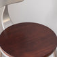 Modern Armless Backrest Counter Stool Iron Bar Stool with Pedal for Milk Tea Shop Clearhalo 'Bar Furniture' 'Bar Stools' 'bar_stools' 'furn' 'furn_bar_stools' 'Furniture' 'Kitchen & Dining Furniture' 6557257