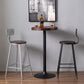 Modern Armless Backrest Counter Stool Iron Bar Stool with Pedal for Milk Tea Shop Clearhalo 'Bar Furniture' 'Bar Stools' 'bar_stools' 'furn' 'furn_bar_stools' 'Furniture' 'Kitchen & Dining Furniture' 6557264