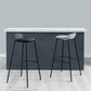 Contemporary Metal Frame Bar Stool Low Back PU Leather Bar Stool for Living Room Clearhalo 'Bar Furniture' 'Bar Stools' 'bar_stools' 'furn' 'furn_bar_stools' 'Furniture' 'Kitchen & Dining Furniture' 6557368