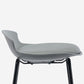 Contemporary Metal Frame Bar Stool Low Back PU Leather Bar Stool for Living Room Clearhalo 'Bar Furniture' 'Bar Stools' 'bar_stools' 'furn' 'furn_bar_stools' 'Furniture' 'Kitchen & Dining Furniture' 6557373