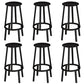 Industrial Rotatable Backless Counter Stool Iron Bar Stool with  Pedal for Bar