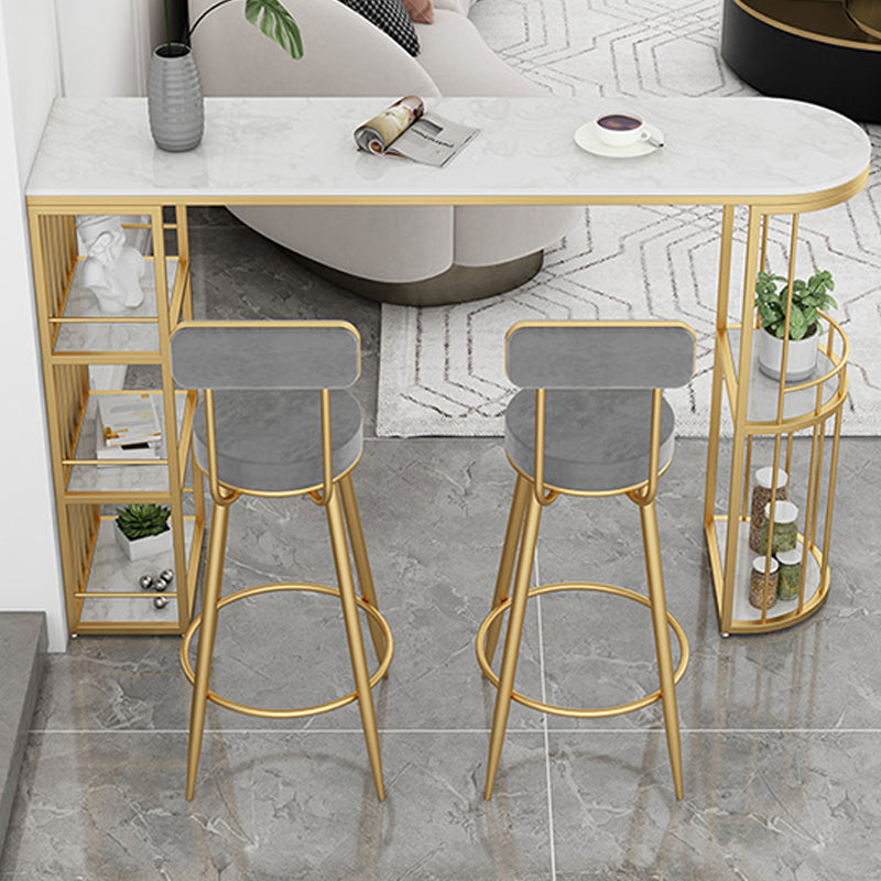 Mesa de bar de piedra Mesa de pub de estilo contemporáneo especializada para cafetería y sala de descanso