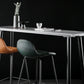 Industrial Style Bar Table Stone Rectangle Pub Table in Gray Clearhalo 'Bar Furniture' 'Bar Tables' 'bar_tables' 'furn' 'furn_bar_tables' 'Furniture' 'Kitchen & Dining Furniture' 6560755