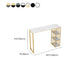 Industrial Style Bar Table Stone Rectangle Pub Table for Outdoor and Breakroom
