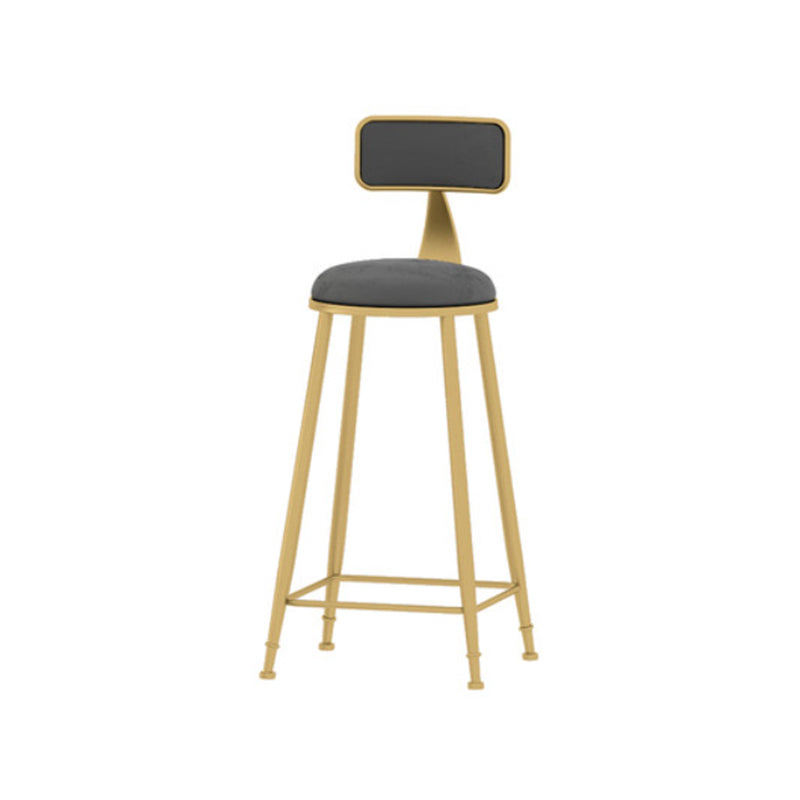 Glam Style Rectangle Bar Set 1/4/7 Pieces Faux Marble Pub Dining Set for Indoor Grey 30"H Stool (Single) Clearhalo 'Bar Furniture' 'furn' 'furn_home_bar_bar_sets' 'Furniture' 'Home Bars & Bar Sets' 'home_bar_bar_sets' 'Kitchen & Dining Furniture' 6561168