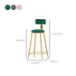 Glam Style Rectangle Bar Set 1/4/7 Pieces Faux Marble Pub Dining Set for Indoor Clearhalo 'Bar Furniture' 'furn' 'furn_home_bar_bar_sets' 'Furniture' 'Home Bars & Bar Sets' 'home_bar_bar_sets' 'Kitchen & Dining Furniture' 6561187