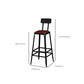 Industrial Bar Stool and Table Set 1/4/5 Pieces Pub Dining Set Clearhalo 'Bar Furniture' 'furn' 'furn_home_bar_bar_sets' 'Furniture' 'Home Bars & Bar Sets' 'home_bar_bar_sets' 'Kitchen & Dining Furniture' 6561201