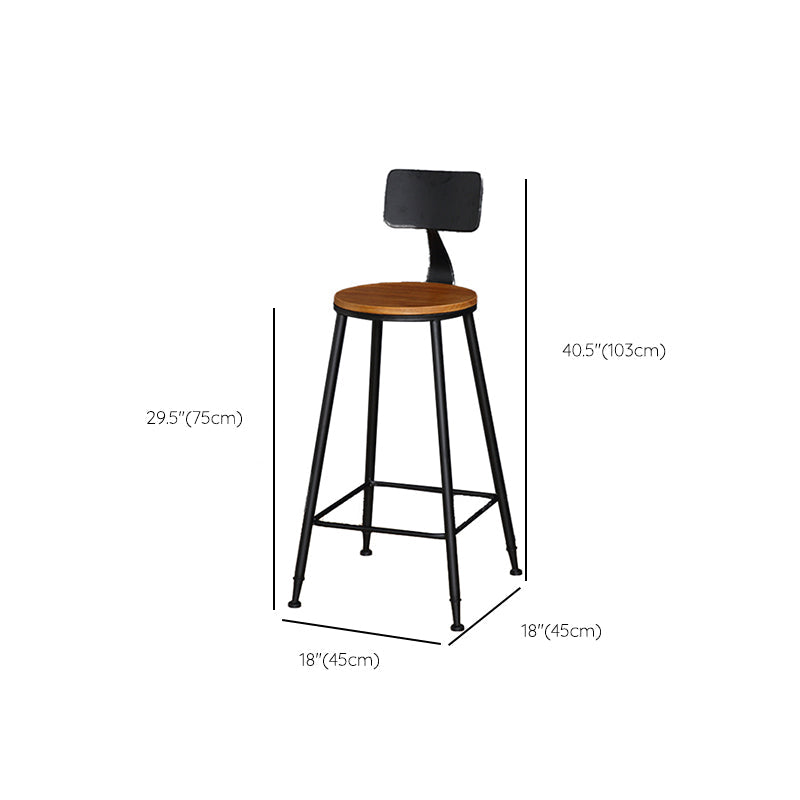 Industrial Bar Stool and Table Set 1/4/5 Pieces Pub Dining Set Clearhalo 'Bar Furniture' 'furn' 'furn_home_bar_bar_sets' 'Furniture' 'Home Bars & Bar Sets' 'home_bar_bar_sets' 'Kitchen & Dining Furniture' 6561202
