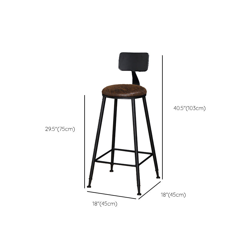 Industrial Bar Stool and Table Set 1/4/5 Pieces Pub Dining Set Clearhalo 'Bar Furniture' 'furn' 'furn_home_bar_bar_sets' 'Furniture' 'Home Bars & Bar Sets' 'home_bar_bar_sets' 'Kitchen & Dining Furniture' 6561214