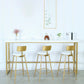 1/3/4 Pieces Pub Dining Set Solid Wood Rectangular Table and Stool Set