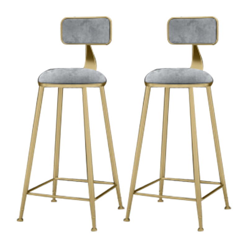 Glam Rectangle Bar Table Set 1/2/4 Pieces Faux Marble Pub Set for Dining Room Grey 30"H Stools (Set of 2) Clearhalo 'Bar Furniture' 'furn' 'furn_home_bar_bar_sets' 'Furniture' 'Home Bars & Bar Sets' 'home_bar_bar_sets' 'Kitchen & Dining Furniture' 6561311