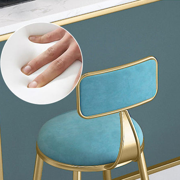 Glam Rectangle Bar Table Set 1/2/4 Pieces Faux Marble Pub Set for Dining Room Clearhalo 'Bar Furniture' 'furn' 'furn_home_bar_bar_sets' 'Furniture' 'Home Bars & Bar Sets' 'home_bar_bar_sets' 'Kitchen & Dining Furniture' 6561313