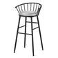 1/3 Pieces Bar Stool and Table Set Modern Round Pub Table Set Black 30"H Stool (Single) Clearhalo 'Bar Furniture' 'furn' 'furn_home_bar_bar_sets' 'Furniture' 'Home Bars & Bar Sets' 'home_bar_bar_sets' 'Kitchen & Dining Furniture' 6561330