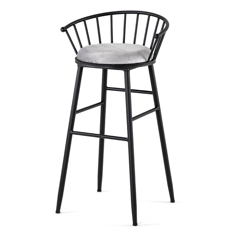 1/3 Pieces Bar Stool and Table Set Modern Round Pub Table Set Black 30"H Stool (Single) Clearhalo 'Bar Furniture' 'furn' 'furn_home_bar_bar_sets' 'Furniture' 'Home Bars & Bar Sets' 'home_bar_bar_sets' 'Kitchen & Dining Furniture' 6561330