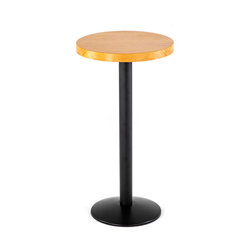 1/3 Pieces Bar Stool and Table Set Modern Round Pub Table Set Brown 22"L x 22"W Clearhalo 'Bar Furniture' 'furn' 'furn_home_bar_bar_sets' 'Furniture' 'Home Bars & Bar Sets' 'home_bar_bar_sets' 'Kitchen & Dining Furniture' 6561334