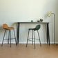 1/2/3/5 Pieces Pub Dining Set Rectangular Table and Stool Set 3 Pieces: Table, 1 Brown Stool, 1 Green Stool Clearhalo 'Bar Furniture' 'furn' 'furn_home_bar_bar_sets' 'Furniture' 'Home Bars & Bar Sets' 'home_bar_bar_sets' 'Kitchen & Dining Furniture' 6561342