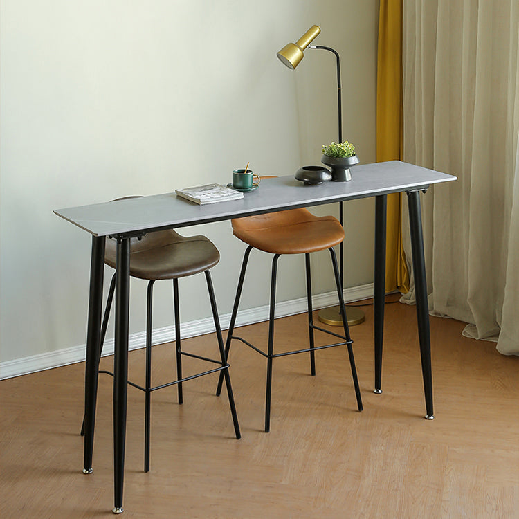 1/2/3/5 Pieces Pub Dining Set Rectangular Table and Stool Set Clearhalo 'Bar Furniture' 'furn' 'furn_home_bar_bar_sets' 'Furniture' 'Home Bars & Bar Sets' 'home_bar_bar_sets' 'Kitchen & Dining Furniture' 6561359