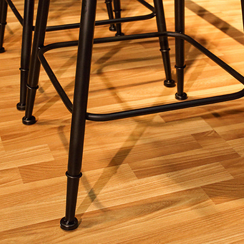 1/6/11 Pieces Bar Stool and Table Set Industrial Pub Dining Set Clearhalo 'Bar Furniture' 'furn' 'furn_home_bar_bar_sets' 'Furniture' 'Home Bars & Bar Sets' 'home_bar_bar_sets' 'Kitchen & Dining Furniture' 6561376