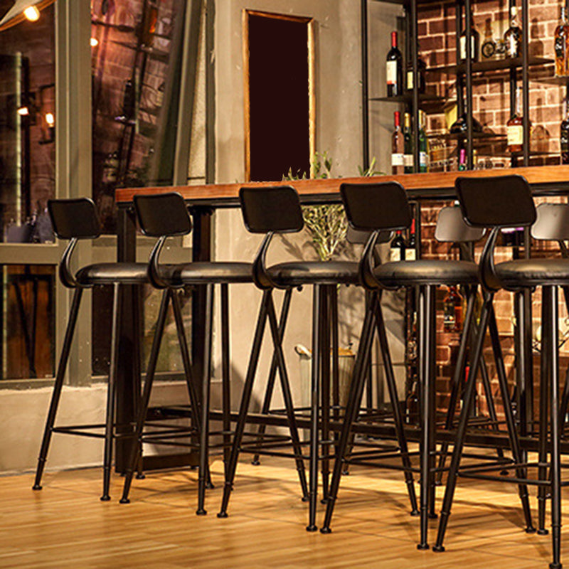 1/6/11 Pieces Bar Stool and Table Set Industrial Pub Dining Set Clearhalo 'Bar Furniture' 'furn' 'furn_home_bar_bar_sets' 'Furniture' 'Home Bars & Bar Sets' 'home_bar_bar_sets' 'Kitchen & Dining Furniture' 6561379