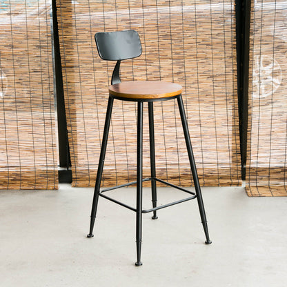 Contemporary Bar Table Set 1/5/7 Pieces Rectangle Solid Wood Counter Table Set Wood 29"H Stool (Single) Clearhalo 'Bar Furniture' 'furn' 'furn_home_bar_bar_sets' 'Furniture' 'Home Bars & Bar Sets' 'home_bar_bar_sets' 'Kitchen & Dining Furniture' 6561389