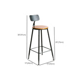 Set di tavoli da bar contemporanei 1/5/7 pezzi set da banco in legno massiccio