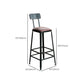 Contemporary Bar Table Set 1/5/7 Pieces Rectangle Solid Wood Counter Table Set Clearhalo 'Bar Furniture' 'furn' 'furn_home_bar_bar_sets' 'Furniture' 'Home Bars & Bar Sets' 'home_bar_bar_sets' 'Kitchen & Dining Furniture' 6561402