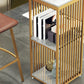 Modern Faux Marble Pub Set 1/3/4 Pieces Rectangle Bar Height Bar Set