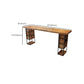 Contemporary Bar Table Set 1/4 Pieces Rectangle Solid Wood Bar Table Set for Indoor Clearhalo 'Bar Furniture' 'furn' 'furn_home_bar_bar_sets' 'Furniture' 'Home Bars & Bar Sets' 'home_bar_bar_sets' 'Kitchen & Dining Furniture' 6561476