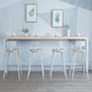 Contemporary Bar Table Set 1/4/6 Pieces Rectangle Solid Wood Bistro Set Clearhalo 'Bar Furniture' 'furn' 'furn_home_bar_bar_sets' 'Furniture' 'Home Bars & Bar Sets' 'home_bar_bar_sets' 'Kitchen & Dining Furniture' 6561496
