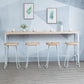 Contemporary Bar Table Set 1/4/6 Pieces Rectangle Solid Wood Bistro Set Clearhalo 'Bar Furniture' 'furn' 'furn_home_bar_bar_sets' 'Furniture' 'Home Bars & Bar Sets' 'home_bar_bar_sets' 'Kitchen & Dining Furniture' 6561498