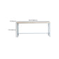Contemporary Bar Table Set 1/4/6 Pieces Rectangle Solid Wood Bistro Set Clearhalo 'Bar Furniture' 'furn' 'furn_home_bar_bar_sets' 'Furniture' 'Home Bars & Bar Sets' 'home_bar_bar_sets' 'Kitchen & Dining Furniture' 6561506