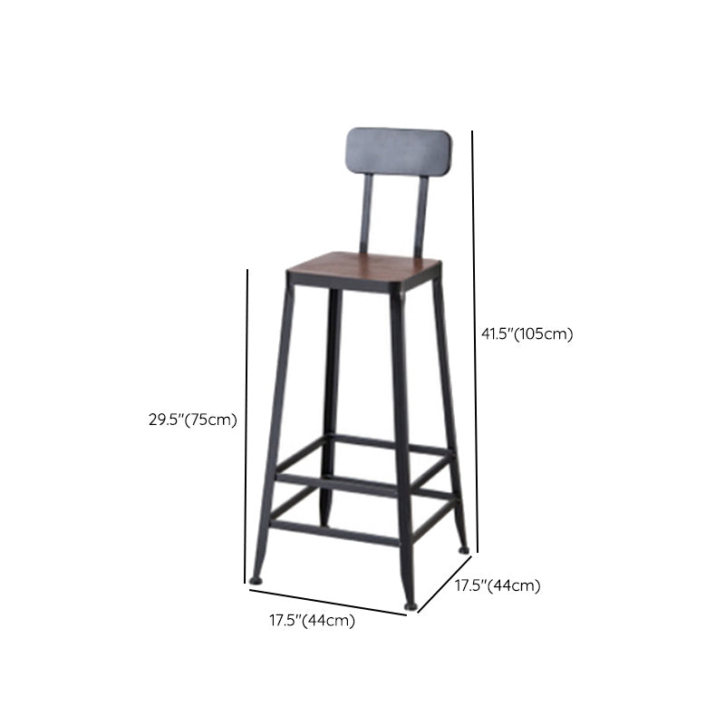 Industrial Style Pub Set 1/5/9 Pieces Solid Wood Pub Dining Set for Indoor Clearhalo 'Bar Furniture' 'furn' 'furn_home_bar_bar_sets' 'Furniture' 'Home Bars & Bar Sets' 'home_bar_bar_sets' 'Kitchen & Dining Furniture' 6561531