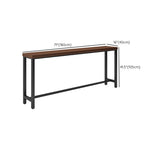 Industrial Style Pub Set 1/5/9 Pieces Solid Wood Pub Dining Set for Indoor Clearhalo 'Bar Furniture' 'furn' 'furn_home_bar_bar_sets' 'Furniture' 'Home Bars & Bar Sets' 'home_bar_bar_sets' 'Kitchen & Dining Furniture' 6561537