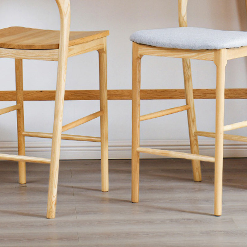Natural Colour Bar Table Set 1/2/3 Pieces Industrial Rectangle Solid Wood Bar Set Clearhalo 'Bar Furniture' 'furn' 'furn_home_bar_bar_sets' 'Furniture' 'Home Bars & Bar Sets' 'home_bar_bar_sets' 'Kitchen & Dining Furniture' 6561554