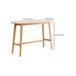 Natural Colour Bar Table Set 1/2/3 Pieces Industrial Rectangle Solid Wood Bar Set Clearhalo 'Bar Furniture' 'furn' 'furn_home_bar_bar_sets' 'Furniture' 'Home Bars & Bar Sets' 'home_bar_bar_sets' 'Kitchen & Dining Furniture' 6561563