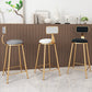 Juego de mesa de bar de madera maciza, juego de mesa de pub Glam rectangular de 1/3/5 piezas