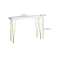 Juego de mesa de bar de madera maciza, juego de mesa de pub Glam rectangular de 1/3/5 piezas