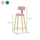 Juego de mesa de bar de madera maciza, juego de mesa de pub Glam rectangular de 1/3/5 piezas
