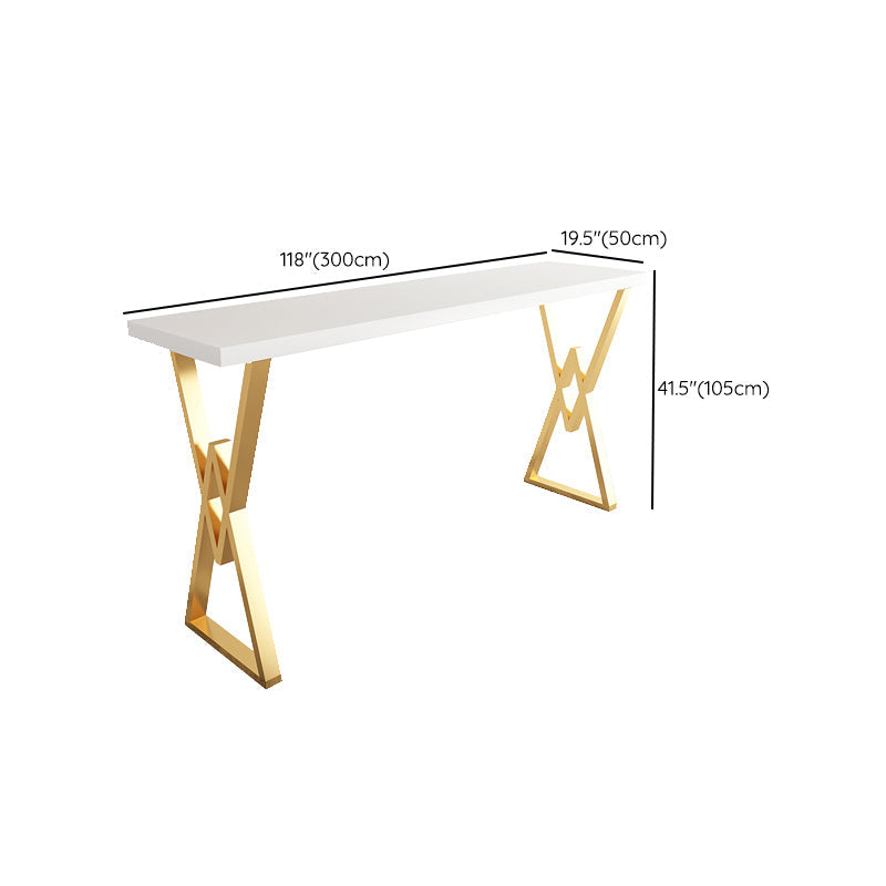 Juego de mesa de Bar rectangular Glam, juego de Pub de madera maciza de 1/3 piezas para comedor