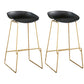 Glam Rectangle Bar Table Set 1/2/3/5 Pieces Solid Wood Pub Set for Indoor