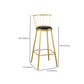 Glam Rectangle Bar Table Set 1/2/3/5 Pieces Solid Wood Pub Set for Indoor