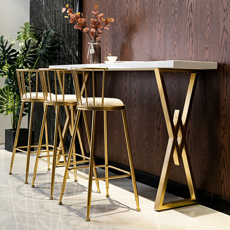 Glam Style Bar Set 1/2/4 Pieces Solid Wood Rectangle Counter Set Clearhalo 'Bar Furniture' 'furn' 'furn_home_bar_bar_sets' 'Furniture' 'Home Bars & Bar Sets' 'home_bar_bar_sets' 'Kitchen & Dining Furniture' 6561740