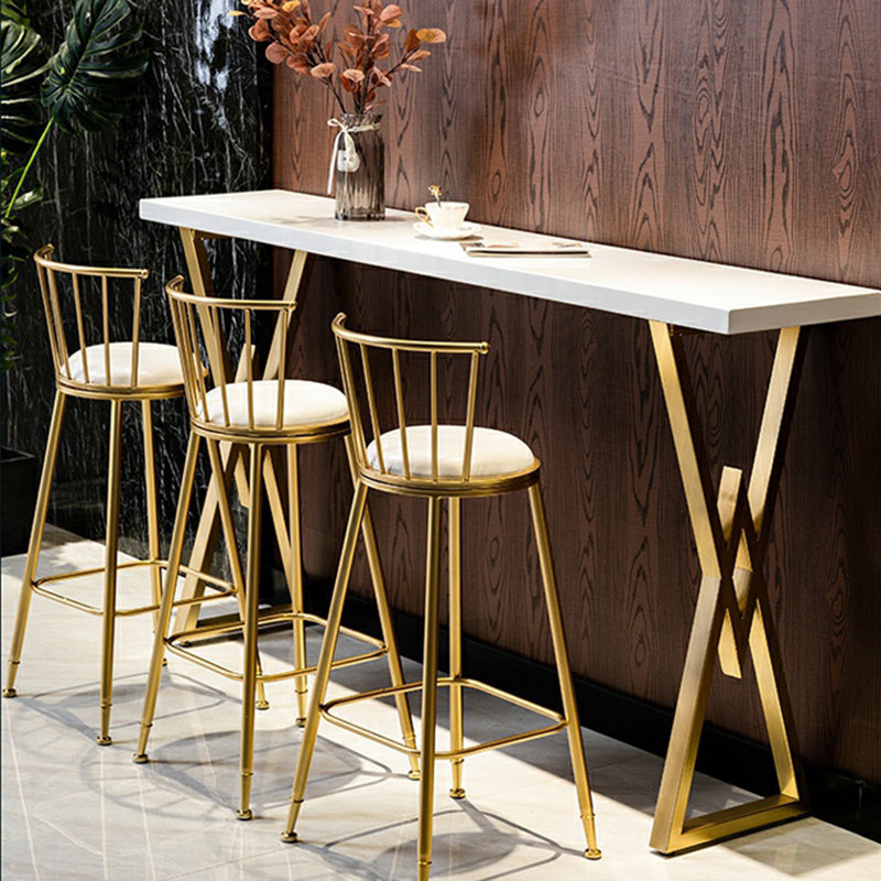 Glam Style Bar Set 1/2/4 Pieces Solid Wood Rectangle Counter Set Clearhalo 'Bar Furniture' 'furn' 'furn_home_bar_bar_sets' 'Furniture' 'Home Bars & Bar Sets' 'home_bar_bar_sets' 'Kitchen & Dining Furniture' 6561757