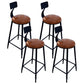 Juego de barra de estilo industrial, juego de comedor de pub rectangular de madera maciza de 1/4/5/9 piezas