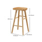 Modern Rectangle Pub Table Set 1/2/3 Pieces Solid Wood Counter Table for Indoor Clearhalo 'Bar Furniture' 'furn' 'furn_home_bar_bar_sets' 'Furniture' 'Home Bars & Bar Sets' 'home_bar_bar_sets' 'Kitchen & Dining Furniture' 6561816