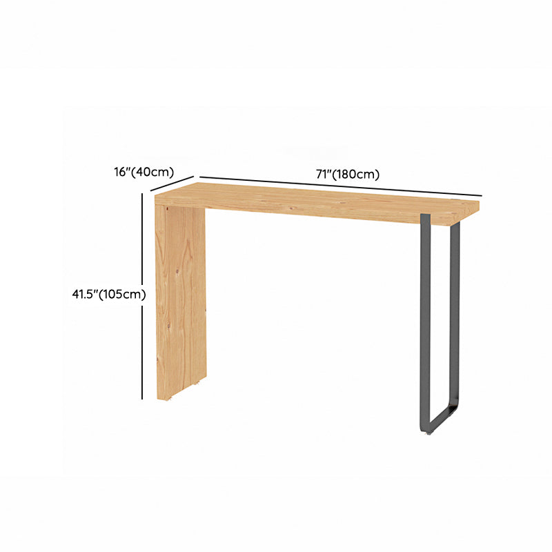 Juego de barra de estilo contemporáneo, juego de comedor de Pub rectangular de madera maciza de 1/3 piezas para interior