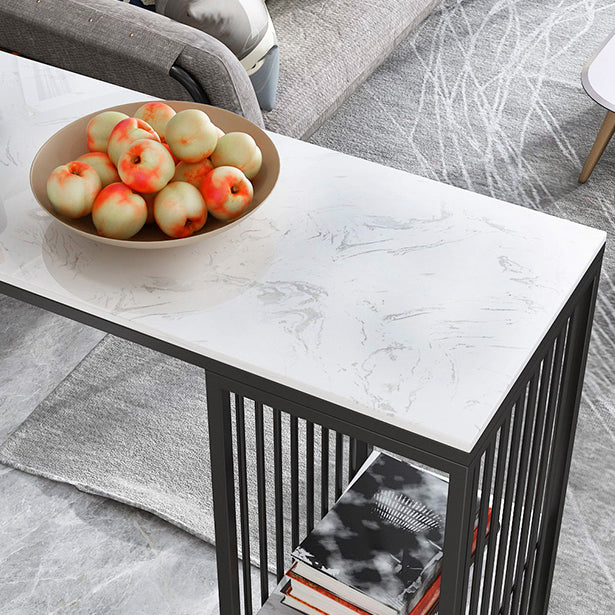 Modern Bar Table Set 1/2/3 Pieces Faux Marble Counter Table with Upholstered Stools Clearhalo 'Bar Furniture' 'furn' 'furn_home_bar_bar_sets' 'Furniture' 'Home Bars & Bar Sets' 'home_bar_bar_sets' 'Kitchen & Dining Furniture' 6561864