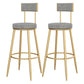 Modern Bar Table Set 1/2/3 Pieces Stone Bar Table and Stool Set Grey 30"H Stools (Set of 2) Clearhalo 'Bar Furniture' 'furn' 'furn_home_bar_bar_sets' 'Furniture' 'Home Bars & Bar Sets' 'home_bar_bar_sets' 'Kitchen & Dining Furniture' 6561883