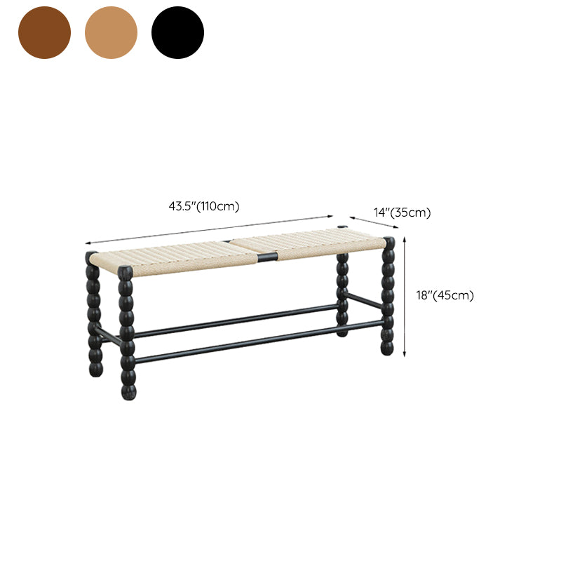 Banc de sièges tropicaux de 13,65 pouces de largeur